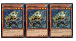 Yugioh- 3X Uminotaurus - Common - 1st Edition - BP03-EN101 - Near Mint - Image 1