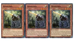 Yugioh- 3X Monoceros - Common - Unlimited - DREV-EN010 - Near Mint - Image 1
