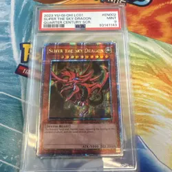 2023 Yugioh Lc01 Slifer The Sky Dragon Quarter Century Scr Psa 9 - Image 1