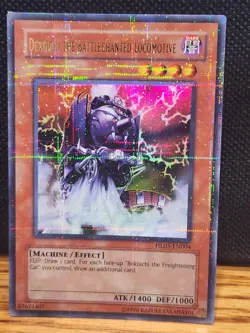 YuGiOh Dekoichi The Battlechanted Locomotive HL05-EN004 Hobby League NM - Image 1