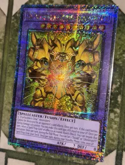 YuGiOh THE UNSTOPPABLE EXODIA INCARNATE Quarter Century Secret Rare INFO-EN033 - Image 1