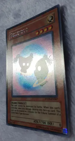 Yugioh 1x Gellenduo STON-EN067 Secret Rare Unlimited Edition NM - Image 2