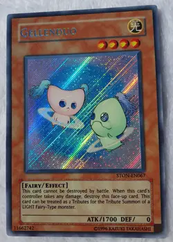 Yugioh 1x Gellenduo STON-EN067 Secret Rare Unlimited Edition NM - Image 4