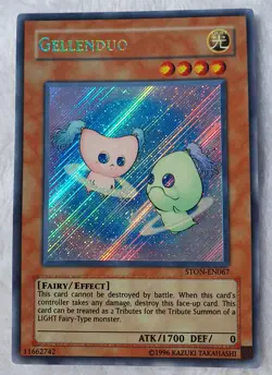 Yugioh 1x Gellenduo STON-EN067 Secret Rare Unlimited Edition NM - Image 5