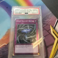 YUGIOH 1ST ED RIRA-EN077 STORM DRAGON'S RETURN STARLIGHT PSA 10 - Image 1