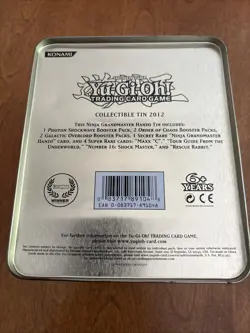 YuGiOh Trading Card Game Tin Shonen Jump No Cards Empty Collectible Tin 2012 - Image 2