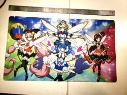 Yugioh Playmat Duel Playmat Blue Angel TCG CCG Trading Card Game Mat - Image 2