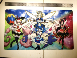 Yugioh Playmat Duel Playmat Blue Angel TCG CCG Trading Card Game Mat - Image 3
