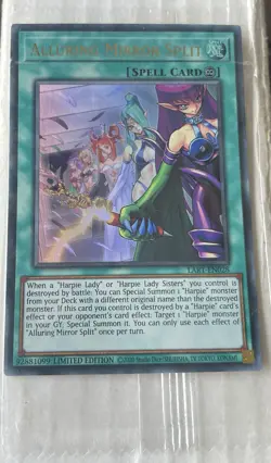 Alluring Mirror Split LART-EN028 Ultra Rare Limited Edition SEALED YUGIOH - Image 1