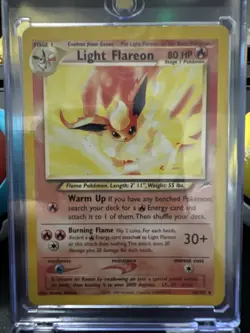 Pokemon Neo Destiny Light Flareon Card 46/105 Regular Uncommon Near Mint - Image 2