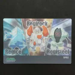 Regigigas #SP02 Pokemon DP 3D-lenticular Evolution Card Vintage Nintendo Japan - Image 2
