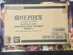 Sealed ONE PIECE CARD THE BEST Premium Booster Case PRB-01 Japanese - Image 1