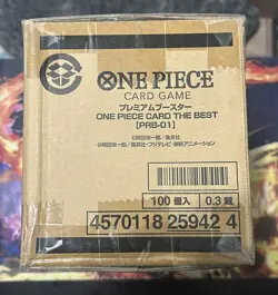 Sealed ONE PIECE CARD THE BEST Premium Booster Case PRB-01 Japanese - Image 2