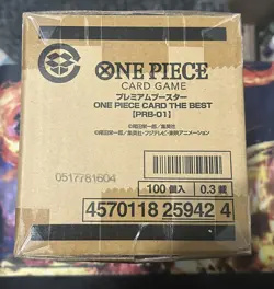 Sealed ONE PIECE CARD THE BEST Premium Booster Case PRB-01 Japanese - Image 4