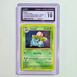 Ivysaur CLV 002/034 Pokemon Card - CGC 10 GRADED GEM MINT - TCG Classic - Image 1