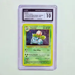 Ivysaur CLV 002/034 Pokemon Card - CGC 10 GRADED GEM MINT - TCG Classic - Image 1