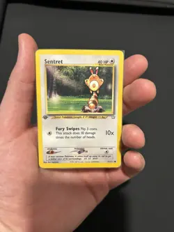 Pokemon TCG Sentret Neo Genesis 1st Edition Card 71/111 Regular - Image 1