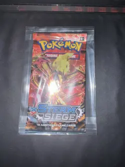 Pokemon TCG XY Steam Siege Trading Card Booster Pack Random Art - Image 1