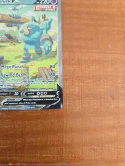Pokemon TCG Golurk v Evolving Skies Holo Ultra Rare Card 182/203 NM Condition - Image 4