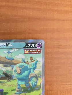 Pokemon TCG Golurk v Evolving Skies Holo Ultra Rare Card 182/203 NM Condition - Image 5