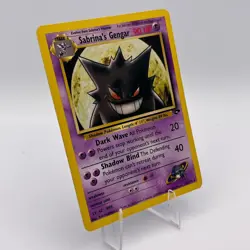 Pokemon TCG Sabrina's Gengar Gym Challenge 29/132 Rare Card - Image 2