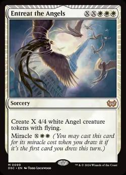 MTG Entreat the Angels [Duskmourn: House of Horror Commander] Near Mint - Image 1