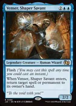 MTG Venser, Shaper Savant (Anime) [Foundations Jumpstart] Near Mint - Image 1