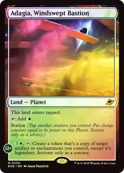 Foil Adagia, Windswept Bastion [Edge of Eternities] MTG - Image 1