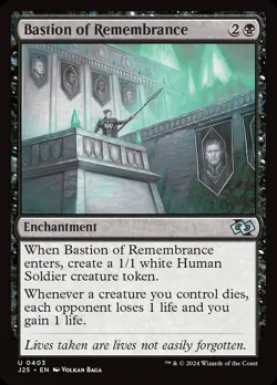 MTG Bastion of Remembrance [Foundations Jumpstart] Near Mint - Image 1