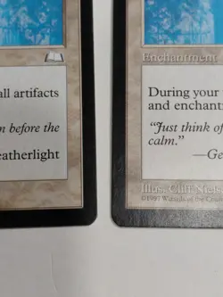 MTG Magic the Gathering Serenity (24/167) Weatherlight LP X2 - Image 4