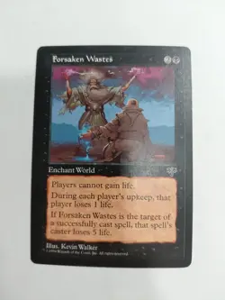 MTG Forsaken Wastes x1 LP Mirage - Image 1