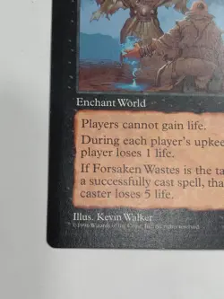 MTG Forsaken Wastes x1 LP Mirage - Image 3