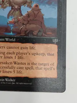 MTG Forsaken Wastes x1 LP Mirage - Image 4
