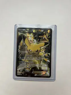 Pikachu EX ULTRA RARE XY124 Star Promo Pokemon Card - Image 1