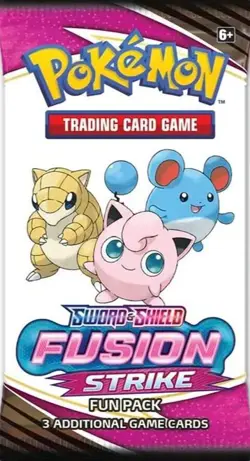 Pokemon Fusion Strike Fun Pack: 3 Cards New Sealed Sword & Shield: Fusion Strike - Image 5