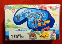 Pokemon TCG World Championships 2024 Honolulu Double Deck Box Pikachu - Image 1