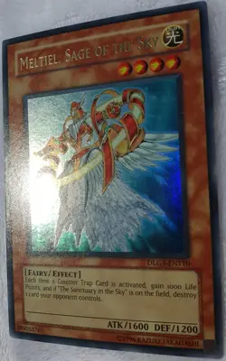 Yugioh 1x Meltiel, Sage of the Sky DLG1-EN110 Ultra Rare Unlimited Ed Near Mint - Image 3