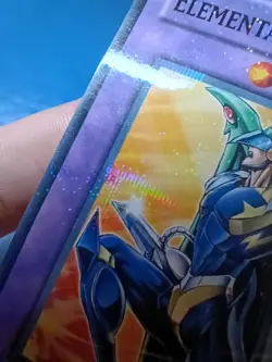Limited Ed Elemental Hero Tempest MF02-EN001 Parallel rare Yugioh! (Tracked) - Image 5