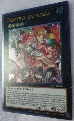 Yugioh 1x Traptrix Rafflesia OP13-EN003 Ultimate Rare Unlimited NM - Image 5