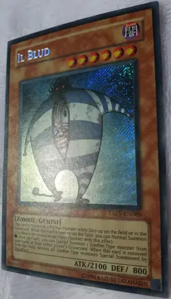 Yugioh 1x IL Blud TAEV-EN088 Secret Rare Unlimited Edition NM - Image 5