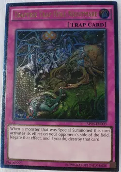 Yugioh 1x Traptrix Trap Hole Nightmare AP06-EN003 Ultimate Rare Unlimited NM - Image 2