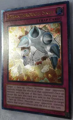 Yugioh 1x Breakthrough Skill CBLZ-EN078 Ultimate Rare Unlimited Edition NM - Image 2