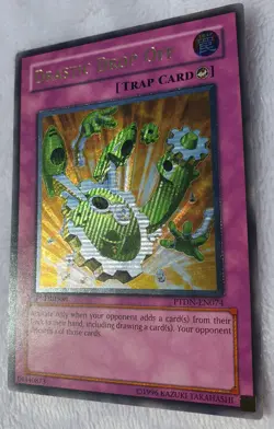Yugioh 1x Drastic Drop Off PTDN-EN074 1st Edition Ultimate Rare NM - Image 3