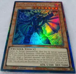 Yugioh 1x The Chaos Creator TOCH-EN006 Collectors Rare 1st Edition Near Mint - Image 4