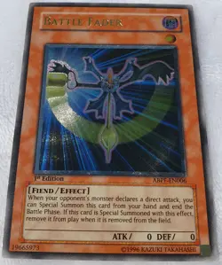 Yugioh 1x Battle Fader ABPF-EN006 Ultimate Rare 1st Edition Near Mint - Image 4