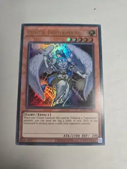Yugioh Celestia, Lightsworn Angel LODT-EN024 Ultra Rare 1st Ed MP - Image 2