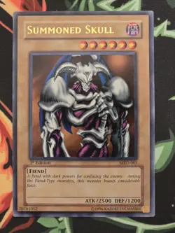 Yugioh Summoned Skull MRD-003 1st Edition Na print Ultra Rare - Image 2