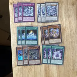 Yugioh Crystron Deck Core Set 18 card SUDA Tristaros Eleskeletus Sulfador - Image 1