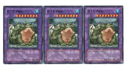 Yugioh- 3X D.3.S. Frog - Common - Unlimited - SOI-EN036 - Light Play - Image 1