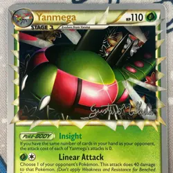 Yanmega Prime 98/102 World Championships 2011 Deck Promo HGSS Pokemon Card NM/LP - Image 2